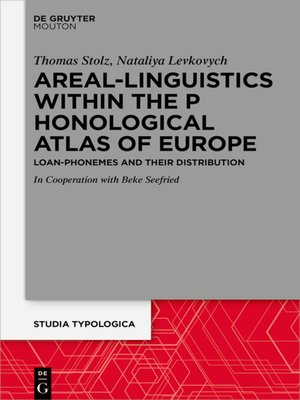 cover image of Areal Linguistics within the Phonological Atlas of Europe